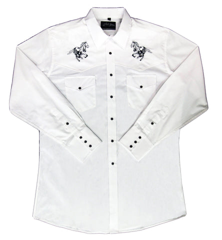 Mens Embroid Horse<br>111-1237