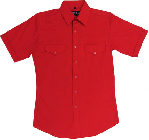 Mens  Solid Red 411-1103